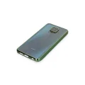 BUĞZ Xiaomi Redmi Note 9 Pro Kılıf Razer Lensli Silikon - Yeşil