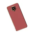 BUĞZ Xiaomi Redmi Note 9 Pro Kılıf Volet Silikon - Kırmızı