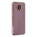 BUĞZ Xiaomi Redmi Note 9 Pro Kılıf Volet Silikon - Mor