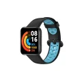 BUĞZ Xiaomi Redmi Watch 2 Spor Delikli Kordon - Siyah-mavi