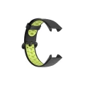 BUĞZ Xiaomi Redmi Watch 2 Spor Delikli Kordon - Siyah-yeşil