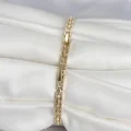 BUĞZ Xuping Model Zirkon Taşlı Gold Renk Kadın Bileklik