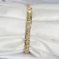 BUĞZ Xuping Zirkon Taşlı Gold Renk Kadın Bileklik