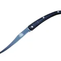 BUĞZ Y 122 Siyah Kılçık Outdoor Çakı 16cm - Manuel, İşlemeli Sap