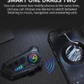 BUĞZ Y10 Kask Kulaklık Bluetooth Motosiklet Kulaklık 5,3 Bluetooth Intercom Motorsiklet Kulaklık
