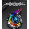 BUĞZ Y21 Rgb Işık Efektli Intercom Bluetooth Motosiklet Kask Kulaklığı Intercom Kulaklık
