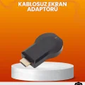 BUĞZ Yazılım Gerektirmeyen Kablosuz Mirroring Adaptörü – 1080p HD Görüntü Kalitesi
