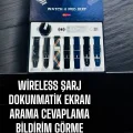 BUĞZ Yeni Model Akıllı Saat Bluetooth Bağlantılı NFC ve GPS Uyumlu
