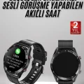 BUĞZ Yeni Model Akıllı Saat GPS Uyumlu Uyku ve Sağlık Takibi Sesli Görüşme - BUĞZ