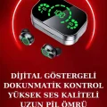 BUĞZ Yeni Model Akıllı Saat ve Ucuz Kaliteli Bluetooth Kulaklık Amoled Ekran Aynalı