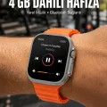 BUĞZ Yeni Nesil 3 Kordonlu Kol Saati 49 MM Amoled Ekran Akıllı Saat