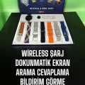 BUĞZ Yeni Nesil Akıllı Saat 2024 Model Uyku ve Sağlık Takibi Bluetooth Bağlantılı Yeni Nesil