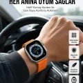 BUĞZ Yeni Nesil Akıllı Saat Çok Yönlü Titreşimli 49 MM Android ve İOS Uyumlu