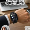 BUĞZ Yeni Nesil Akıllı Saat Müzik Dinleme Bildirim Görme Sesli Asistan Desteği Yeni Nesil