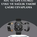  Yeni Nesil Akıllı Saat Ve Bluetooth Kulaklık Titreşim Bildirimleri Uyku Takibi