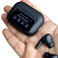 BUĞZ Yeni Nesil ANC Özellikli Çağrı Cevaplayan Dokunmatik Ekranlı Bluetooth Kulaklık Siyah Yeni Nesil