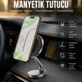 BUĞZ Yeni Nesil Araç İçi Mıknatıslı Telefon Tutacağı Tüm Telefonlara Uyumlu