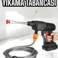 BUĞZ Yeni Nesil Araç Yıkama Şarjlı Tabancası Basınçlı Su Hazneli