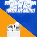 BUĞZ Yeni Nesil Bluetooth Kulaklık Beyaz Çağrı Cevaplayabilen Kablosuz Yeni Nesil