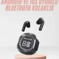 BUĞZ Yeni Nesil Bluetooth Kulaklık Dijital Göstergeli Gaming Dokunmatik 5.3 Kablosuz - BUĞZ