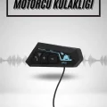 BUĞZ Yeni Nesil Dinleme Ve Konuşma Özellikli Intercom Kask Kulaklığı 5.0 Bluetooth