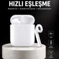 BUĞZ Yeni Nesil Dokunmatik Kontrol Çağrı Cevaplayabilen Kablosuz Bluetooth Kulaklık