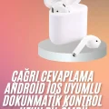BUĞZ Yeni Nesil Dokunmatik Kontrol Çağrı Cevaplayabilen Kablosuz Bluetooth Kulaklık - BUĞZ