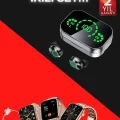 BUĞZ Yeni Nesil Kaliteli Akıllı Saat ve Kablosuz Bluetooth Kulaklık Yüksek Ses Kaliteli Yeni Nesil - BUĞZ