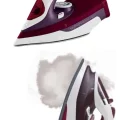  Yeni Nesil Kırmızı Buharlı Ütü 2200 Watt Seramik Tabanlı Yüksek Buhar Gücü