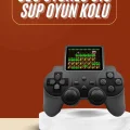  Yeni Nesil Mini Atari 520 Retro Oyunlu S10 El Atarisi Video Oyun Konsolu
