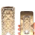 BUĞZ Yeni Nesil Modern Kristal Masa ve Gece Lambası Dokunmatik Renk Değiştirebilen - BUĞZ