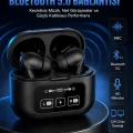 BUĞZ Yeni Nesil Pro Ekranlı Bluetooth Kulaklık 5.0 Bluetooth