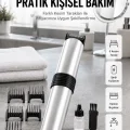 BUĞZ Yeni Nesil Profesyonel Şarjlı Saç Sakal Tıraş Makinesi Ayarlanabilir 4 Taraklı