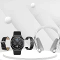 BUĞZ Yeni Nesil Sesli Görüşme Akıllı Saat ve Powerbank Çoklu Şarj Girişli Bluetooth Kulaklık Nabız Ölçer