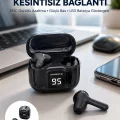 BUĞZ Yeni Nesil Ultrapods Pro Bluetooth Kulaklık Extra Bass Yüksek Mikrofon Kalitesi