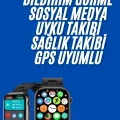 BUĞZ Yeni Seri Akıllı Saat Amoled Ekran Yüksek Çözünürlüklü 41 mm Kasa