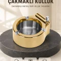 BUĞZ Yeniden Doldurulabilir Çakmaklı Küllük Dayanıklı Yapı