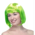 BUĞZ Yeşil Küt Peruk Saç