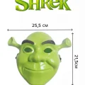  Yeşil Shrek Maskesi 21x25 cm