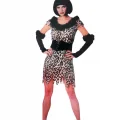 BUĞZ Kadın Leopar Kostümü - Yetişkin Uyumlu