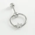 BUĞZ Yıldız Çelik Piercing 1 Adet