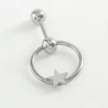BUĞZ Yıldız Çelik Piercing 1 Adet