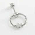  Yıldız Çelik Piercing 1 Adet