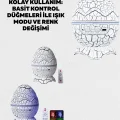 BUĞZ Yıldız Gökyüzü Efektli Çok Modlu Gece Işığı - BUĞZ
