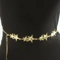 BUĞZ Yıldız Metal Zincir Kemer