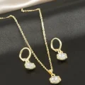 BUĞZ Yıldız Taşlı Set Kolye