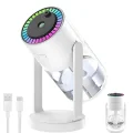 BUĞZ Yıldızlı Projektör Hava Nemlendirici Ultrasonik Buhar ve RGB Işık