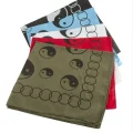 BUĞZ Yin Yang Desenli Keten Bandana 50*50