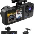  Yol Kayıt Araç Kamerası HD DVR 3 Kameralı 2.0in Ekranlı Ön İç Arka