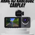 BUĞZ Yol Kayıt Araç Kamerası HD DVR 3 Kameralı 2.0in Ekranlı Ön İç Arka - BUĞZ